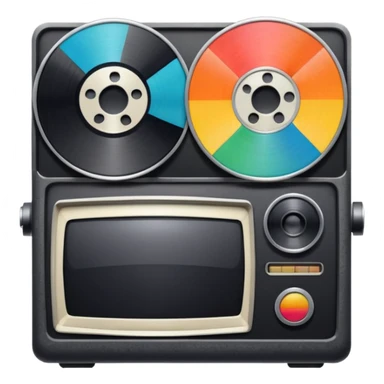 mac os icon physical film 60s recording sticker