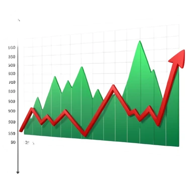 stock market sticker