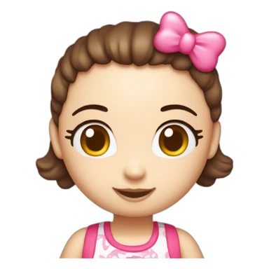 Hello kitty contenta Hola sticker