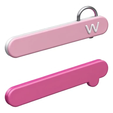 mix light pink dark pink and white girly internet seach bar with www. logo sticker