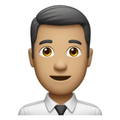 Consultant in black and white only sticker