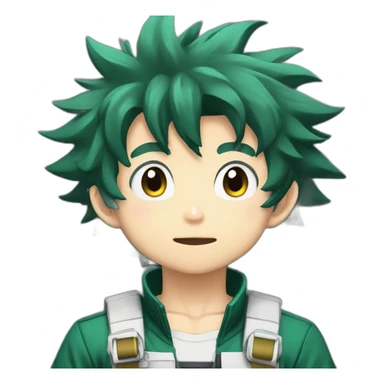 Izuku midoriya sticker