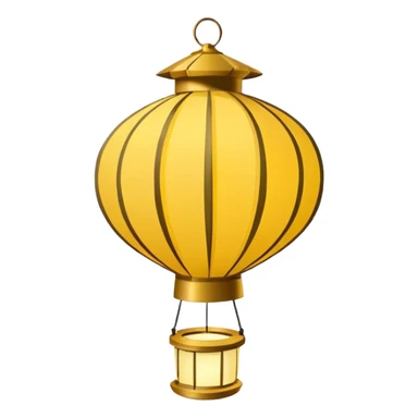 Lanterna flutuante do filme da Rapunzel, lanterna da Tailândia  sticker