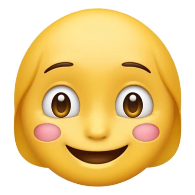 subtle smile emoji, a bit naughty sticker