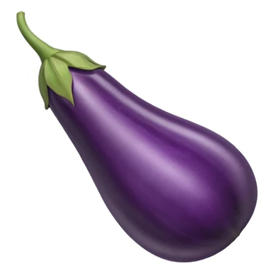 Eggplant with veins sticker