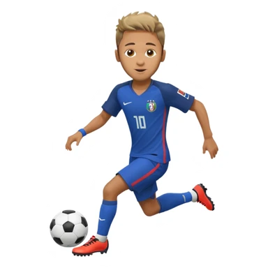 Neymar doing skills sticker