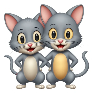 Tom and Jerry  sticker