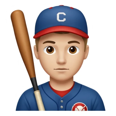 beisbolista haciendo ejercicios   sticker