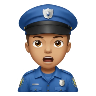 Ragazzo con cappello Nike mulatto che dice col Police in su sticker