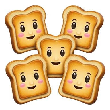 five toast sticker