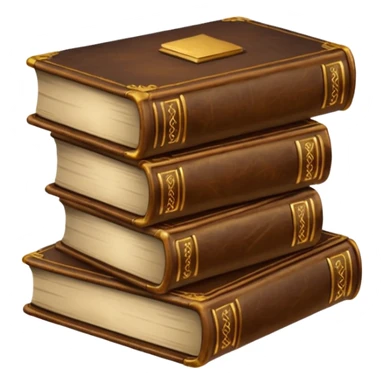 designer books sticker