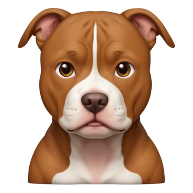 perro pitbull sticker