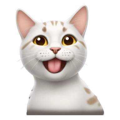 Cat send kisses sticker