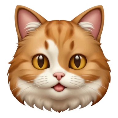 A cat farting sticker