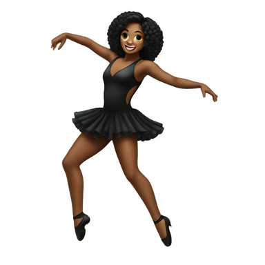  in Chicago all that jazz dancer black sticker