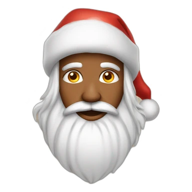 indian santaclaus sticker