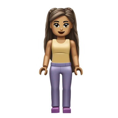 ARIANA GRANDE lego full body sticker