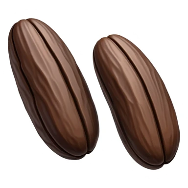 two tonka beans sticker