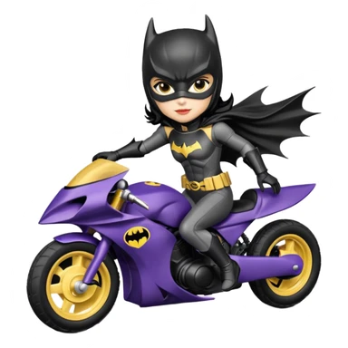 scale racing sexy fitted Batgirl’s heroic armor midnight-colored tight outfit 1970’s tv style dark knight stealthy accurate sporty safe plush deluxe off-road pursuit drifting F1 car lexus (black hair, shoulders back against seat) rally sticker