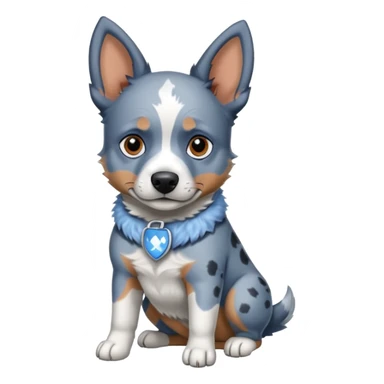 Blue heeler  sticker