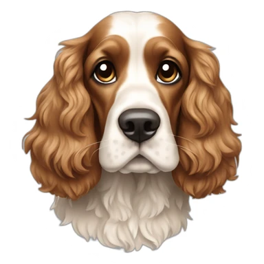 Dog-english-cocker-spaniel-full-body sticker