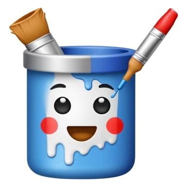 artist paint tube  sticker