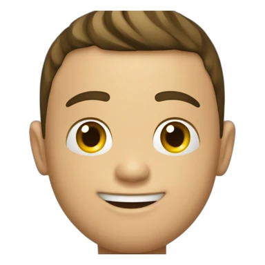 Cristiano Ronaldo with smiley face sticker