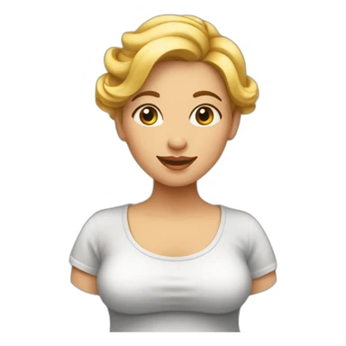 Femme enceinte sticker