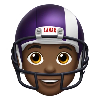 Baby wearing a Lamar Jackson jersey  sticker