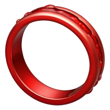 2 bloody wedding ring sticker