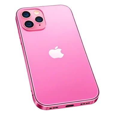 Pink iPhone 12  sticker