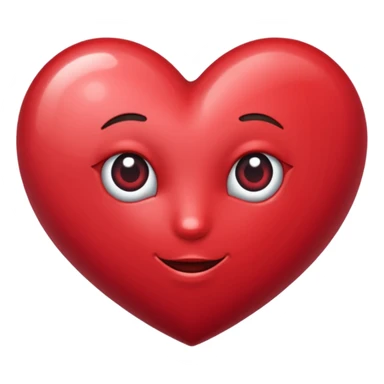 Coeur couleur bordeaux sticker