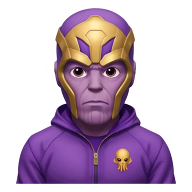thanos from squid game sticker