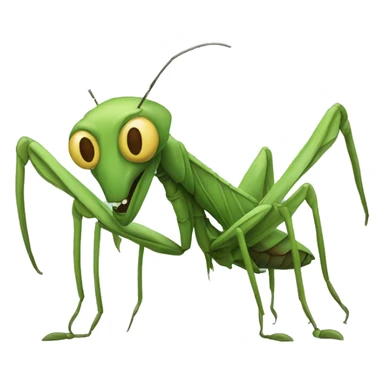 Evil Mantis sticker