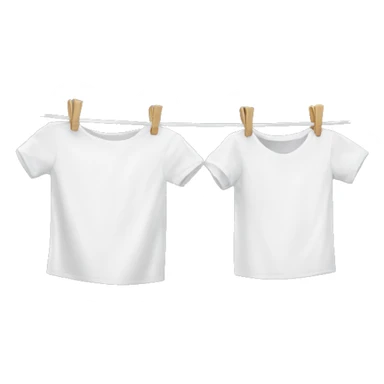 folding clothes line  sticker