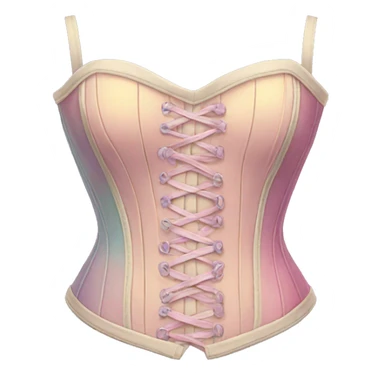 Pastel corset  sticker