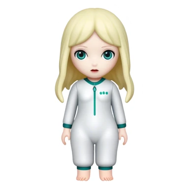 full size doll from tv show “squid game” sticker