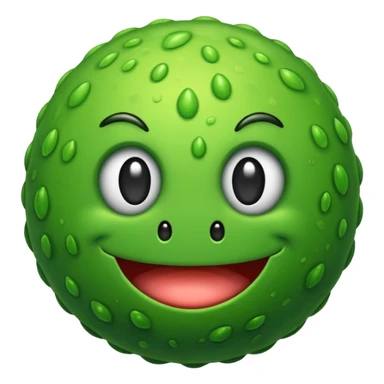 green germ  sticker