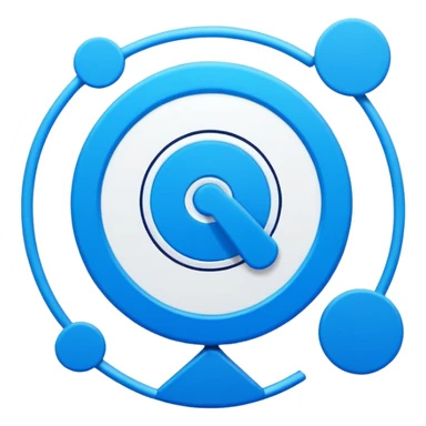 Graphic design, Ingosstrakh brand style, modern, neon blue and white colors, 80s style elements like callouts and bold fonts, minimalist, corporate, white background, high quality, 4k sticker