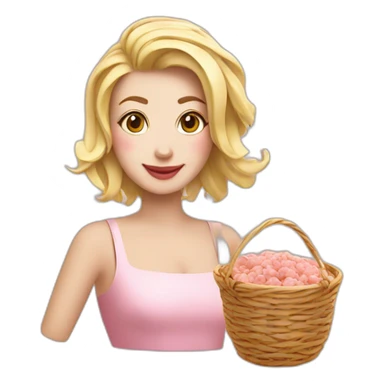 rillettes-printemps-rose sticker