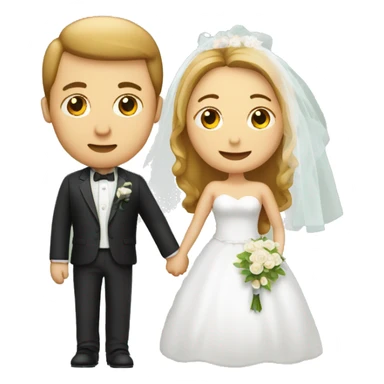 emoji d’un homme avec le genou au sol qui demande sa femme en mariage  sticker