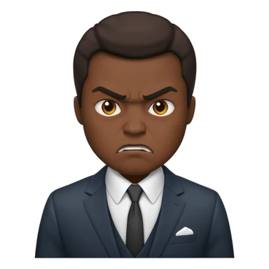 mafia boss angry sticker