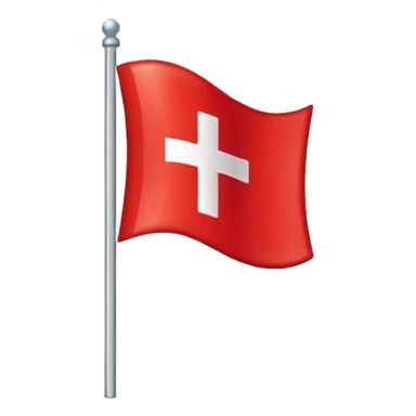 swiss flag sticker