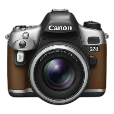 Canon camera sticker