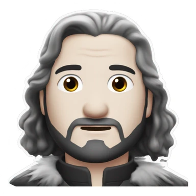 Jon Snow sticker