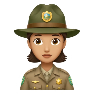 Park ranger sticker