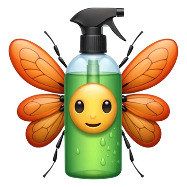 bug spray sticker