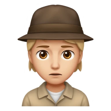 Jealousy - fear of losing someone's affection to a rival - looking around a corner sticker