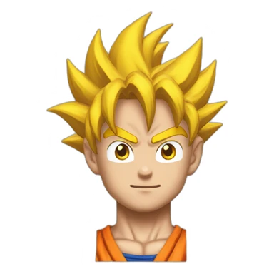 Goku super Sayayin super sticker
