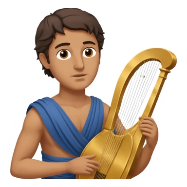 ancient greek people listening to a poet sticker